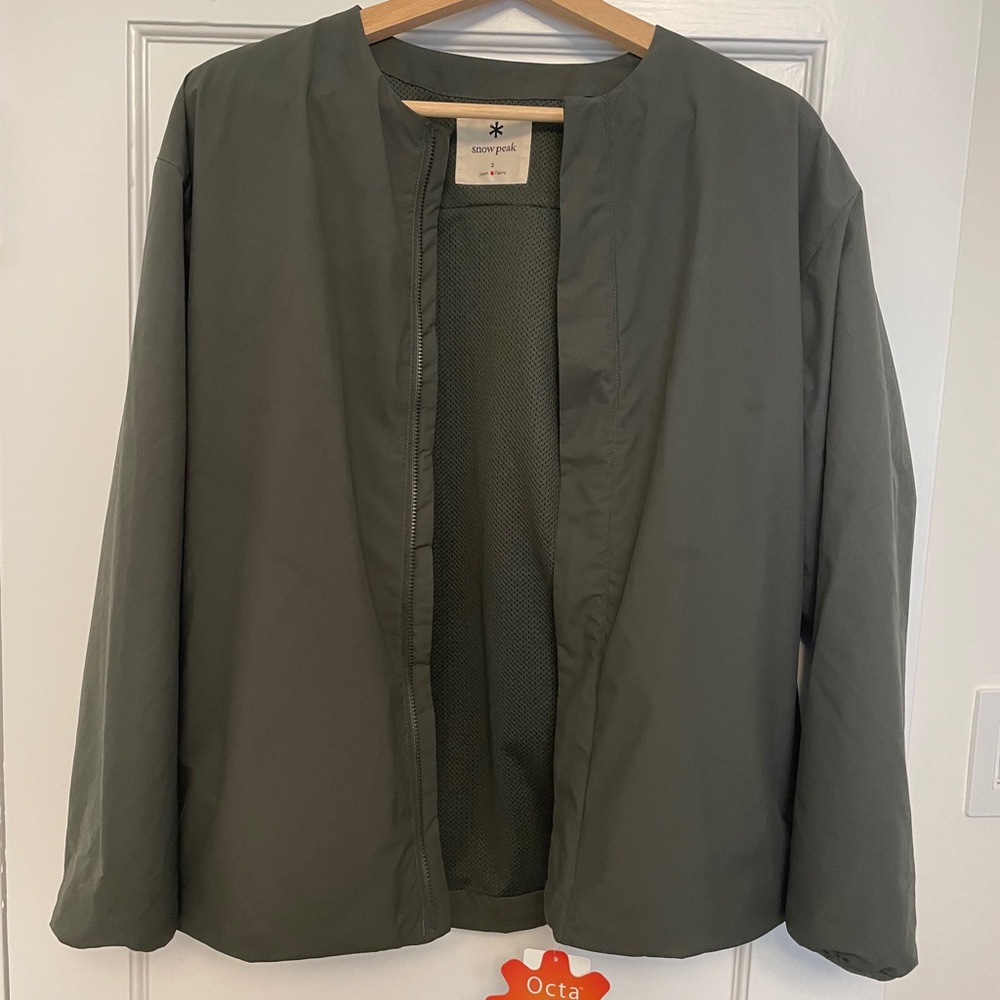 Snow Peak 2L Octa Cardigan - Dark olive